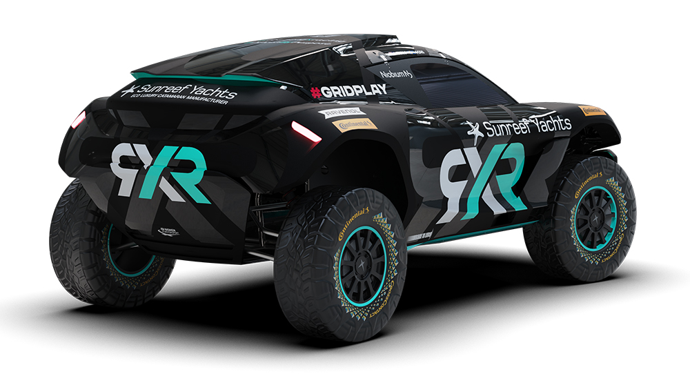 Rosberg X Racing E-SUV race car